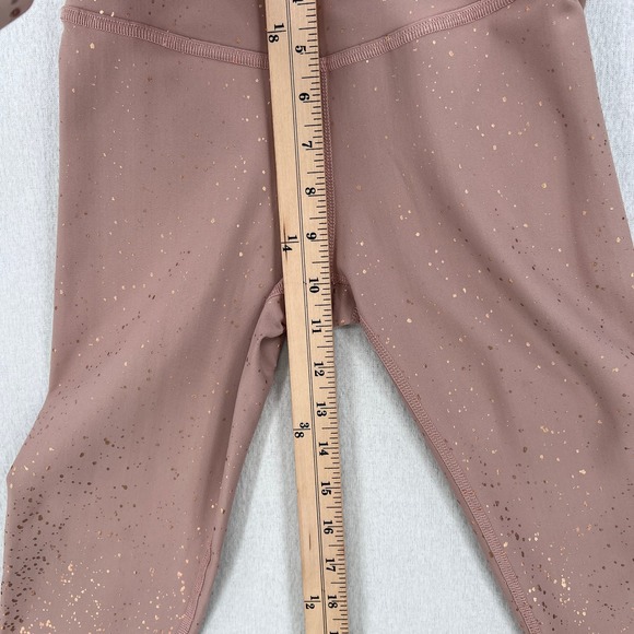 BEYOND YOGA Alloy Ombre High Waist Leggings Womens XS Blush Pink Rose Gold - Picture 11 of 14